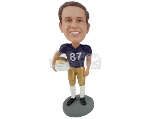 Custom Bobblehead Male Football Player Posing Moment Before The Match - Sports & Hobbies Football Personalized Bobblehead & Cake Topper Custom Bobblehead Male Football Player Posing Moment Before The Match - Sports & Hobbies Football Personalized Bobblehead & Cake Topper